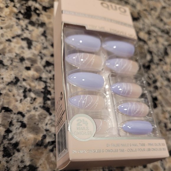 QUO Beauty FAUX NAILS 24 SET + GLUE / VEGAN - Picture 5 of 8